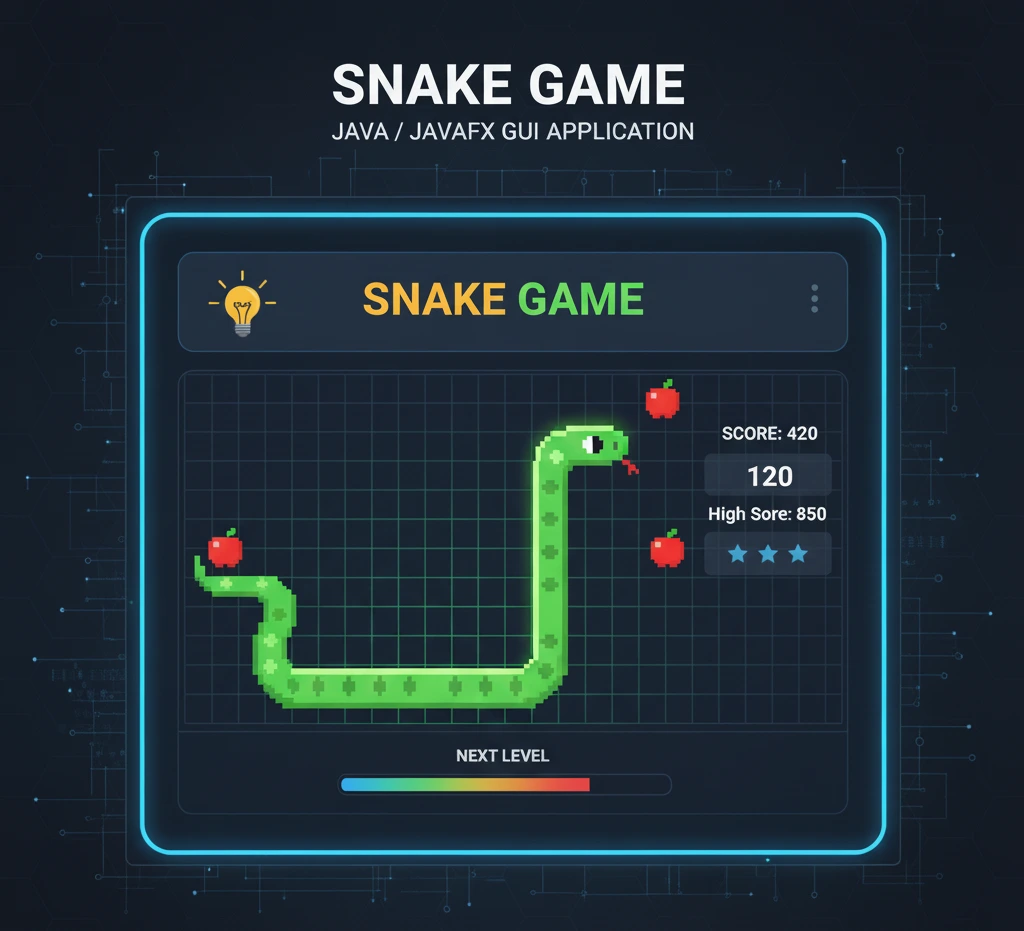 Classic Snake Game (Java Edition)