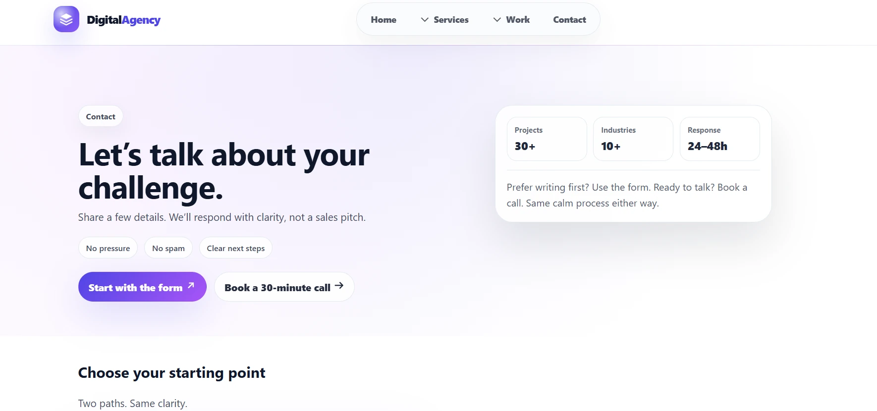 Digital Agency WordPress Theme gallery image 1