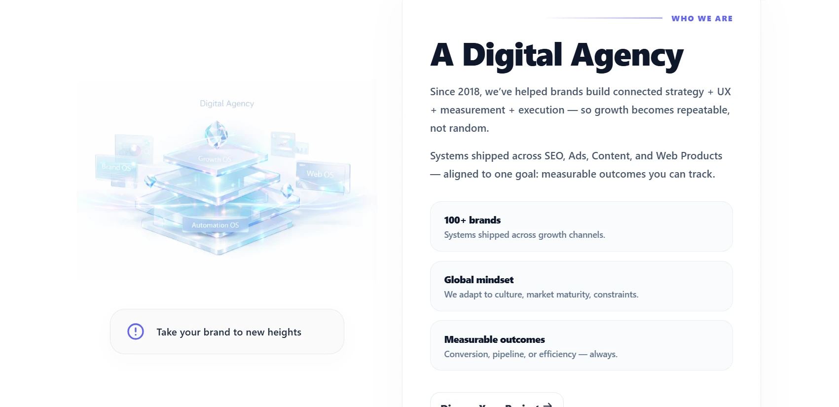 Digital Agency WordPress Theme gallery image 4
