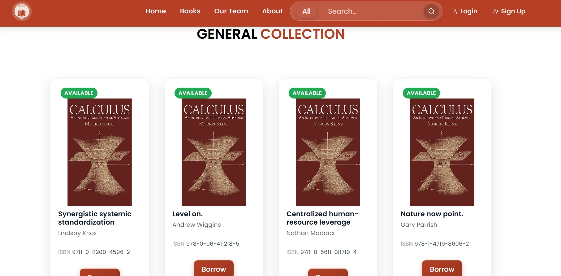 Library Management System gallery image 4