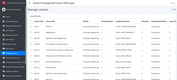 Student Elective Course Recommendation System gallery image 14