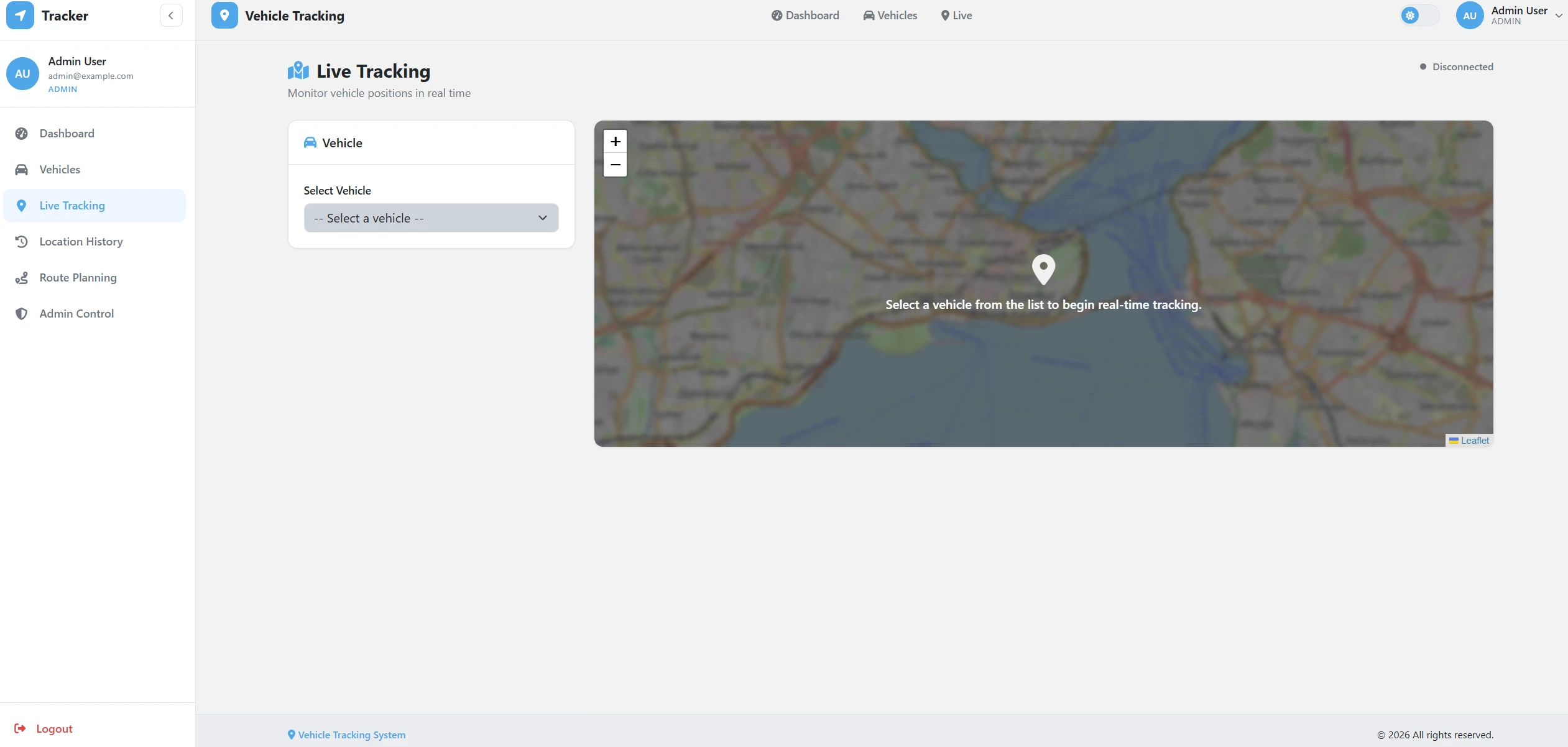 Vehicle Tracking & Planning System gallery image 2